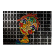 Olivia Large Carpet Chenille Rainbow Lady