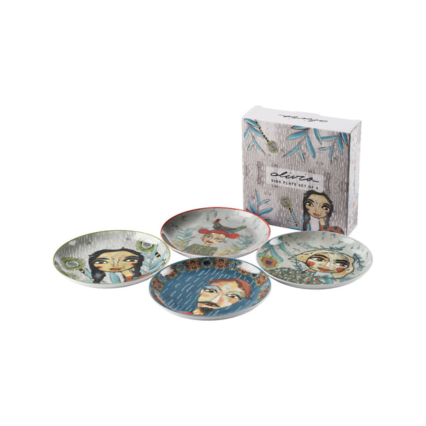 Olivia Cuzins Side Plate Set of 4
