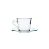 Pasabahce Basic Tea Cup & Saucer 238ml - Set of 6