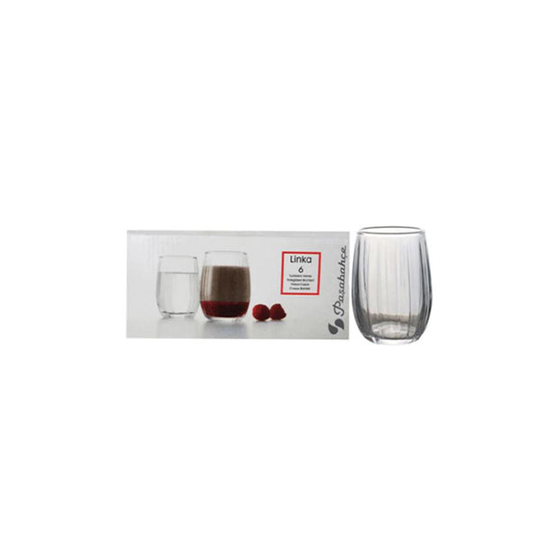 Pasabahce Linka Whisky Set of 6 - 380ml