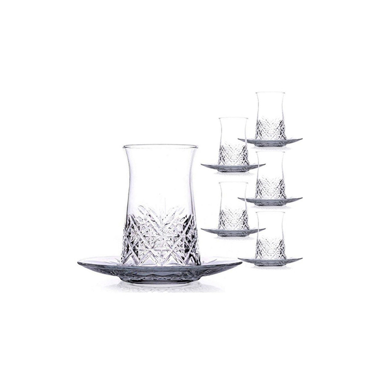 Pasabahce Timeless Tea Set 160ml - 12pc