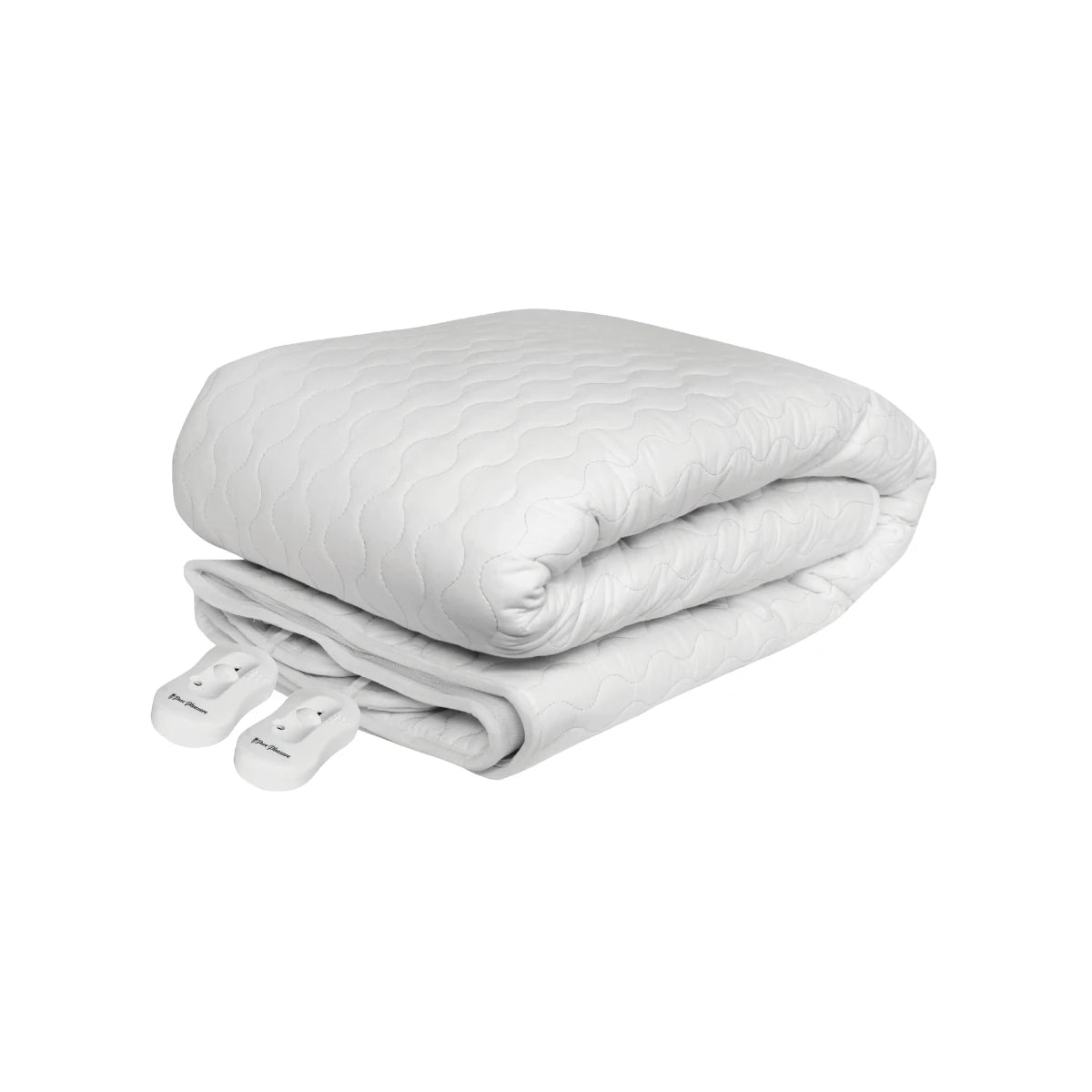 Pure Pleasure Cotton Quilt Fitted Electric Blanket With Skirt