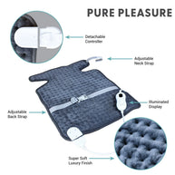 Pure Pleasure Electric Heating Pad - Neck & Back