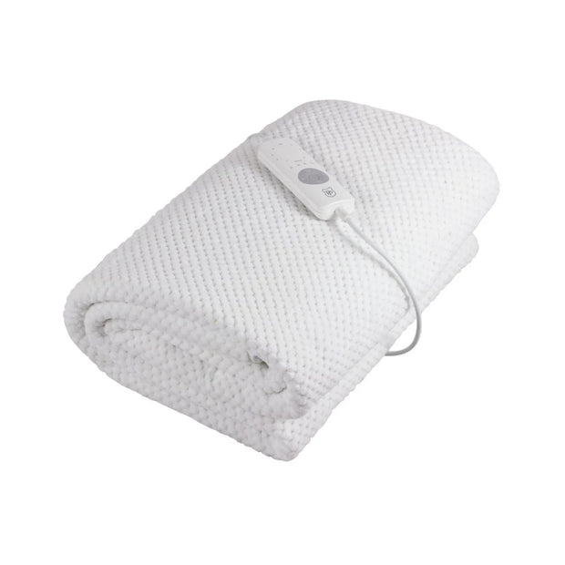 Pure Pleasure Fullfit Coral Fleece Electric Blanket With Skirt