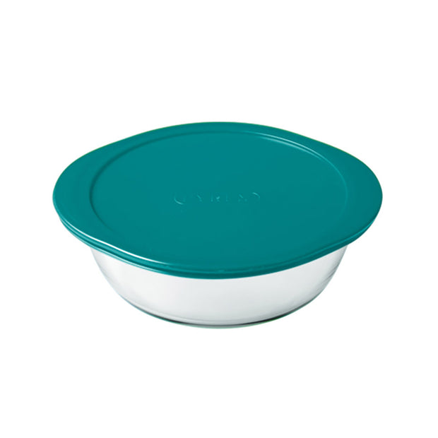 Pyrex Cook & Store Dish Round With Plastic Lid 2.3L