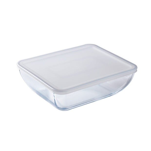 Pyrex Daily Rect Dish With Plastic Lid