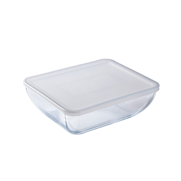 Pyrex Daily Rect Dish With Plastic Lid