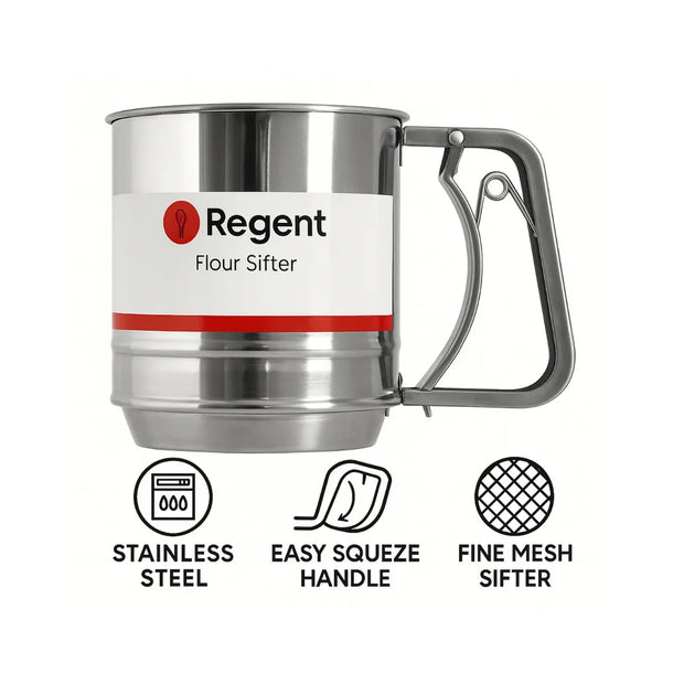 Regent Bakeware Flour Sifter Stainless Steel