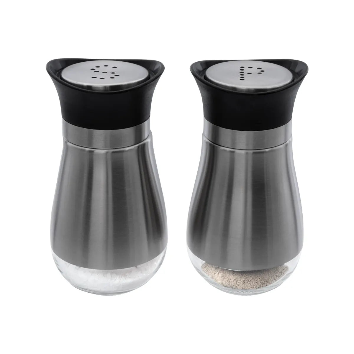 Regent Glass Salt & Pepper Shakers