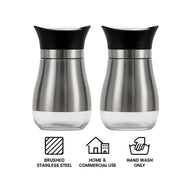 Regent Glass Salt & Pepper Shakers