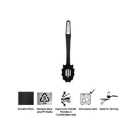Regent Premium Spaghetti Serving Spoon Black Nylon With Handle 350mm