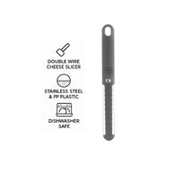 Regent Stainless Steel Cheese Slicer with Plastic Handle