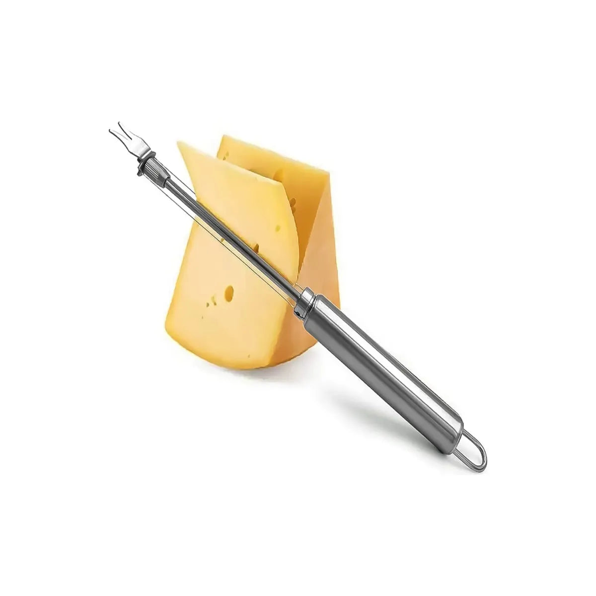 Regent Stainless Steel Kitchen Double Wire Cheese Slicer with Spare Wire