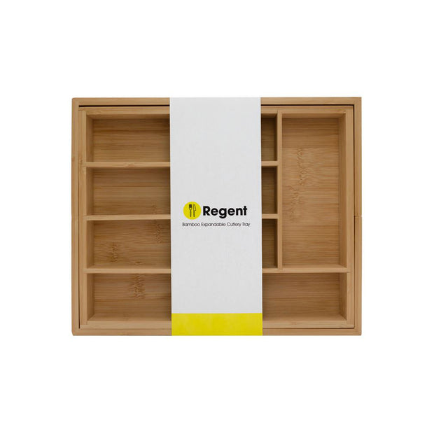 Regent Bamboo Expandable Cutlery Tray