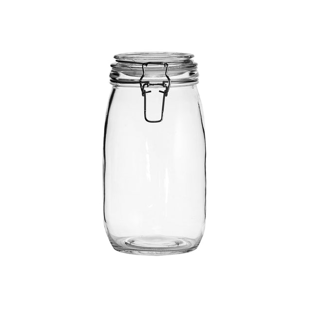 Regent Hermetic Glass Canister With Clip Seal Glass Lid