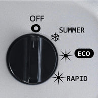 Russell Hobbs RHFH914 Eco Fan Heater, Black