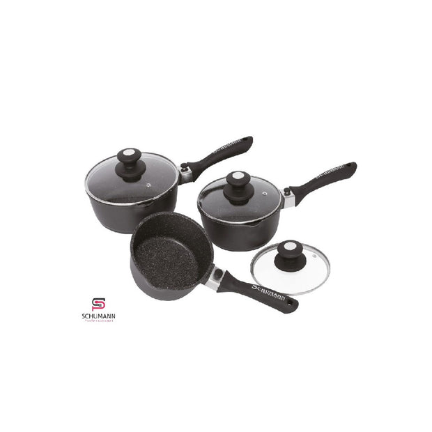 Schumann Moove 9pc Saucepan Set