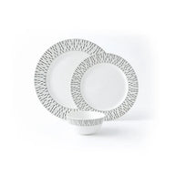 Sovrana 12pc Dinner Set - Silver Phoenix