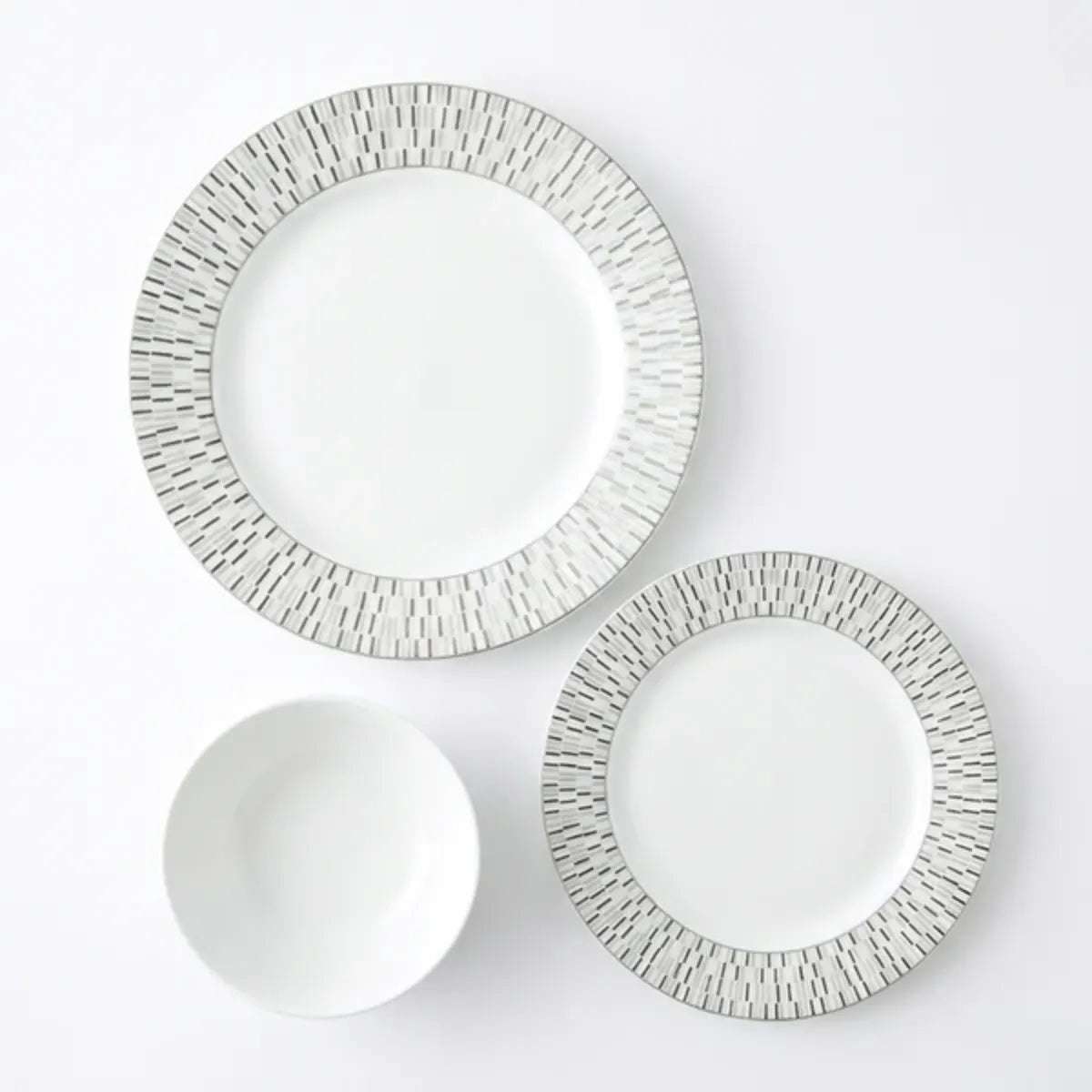 Sovrana 12pc Dinner Set - Silver Phoenix