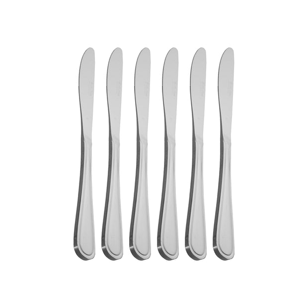 St. James Cutlery Bristol (880) Table Knife 6pk Stainless Steel