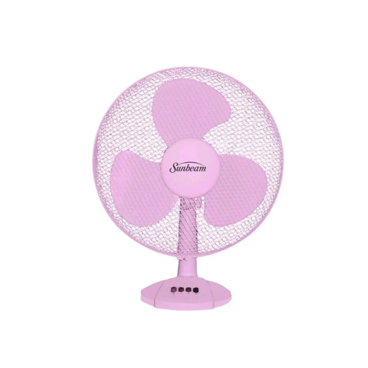 Sunbeam 30cm Pink Desk Fan