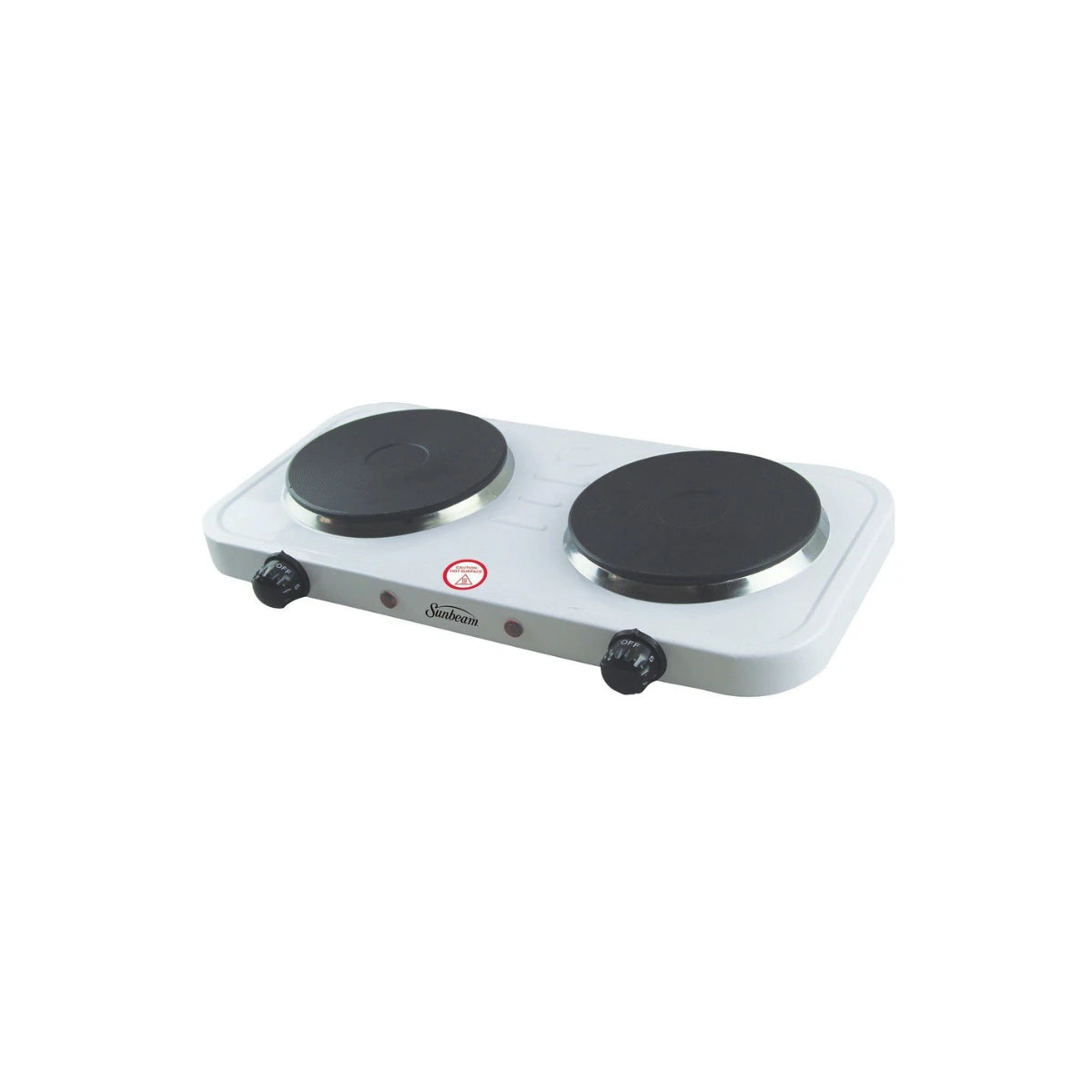 Sunbeam Double Solid Hotplate - White SDS-250A