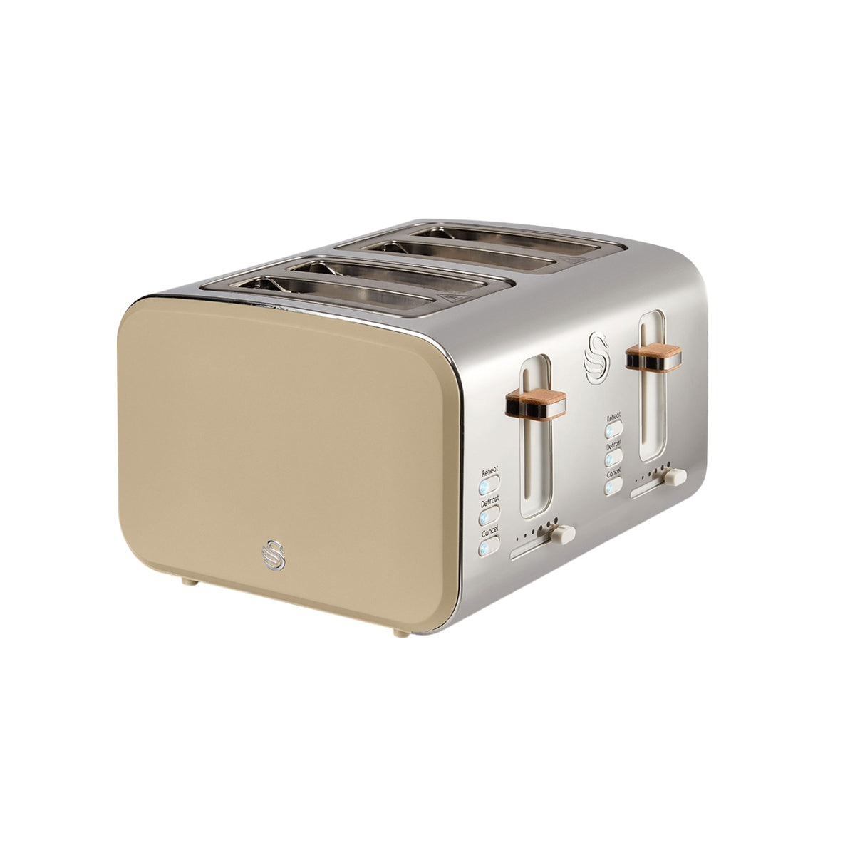 Swan Nordic Oatmeal 4 Slice Toaster
