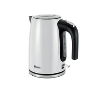 Swan Townhouse Stainless Steel Pearl White Kettle 1.7L