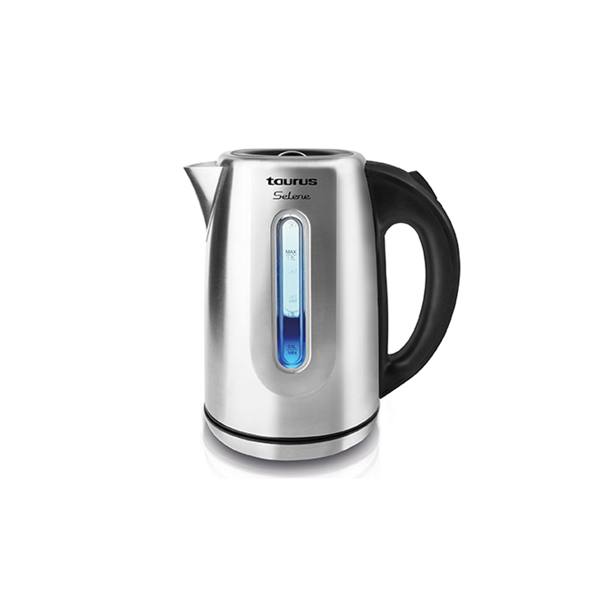 Taurus - Selene Kettle 360 Degree Cordless Stainless Steel Brushed 1.7L 2200w