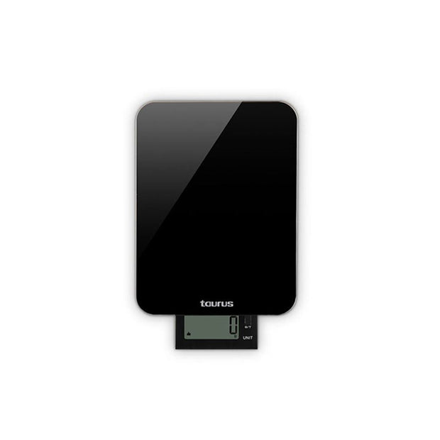Taurus Kitchen Scale Battery Operated Glass Black