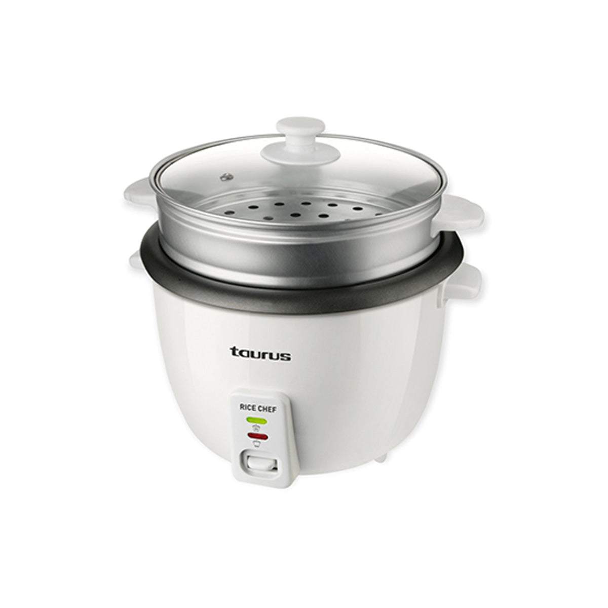 Taurus Rice Cooker Plastic White 1.8l 700w Rice Chef