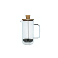 The Barista Borosilicate Glass Tea & Coffee Press With Bamboo Lid 350ml