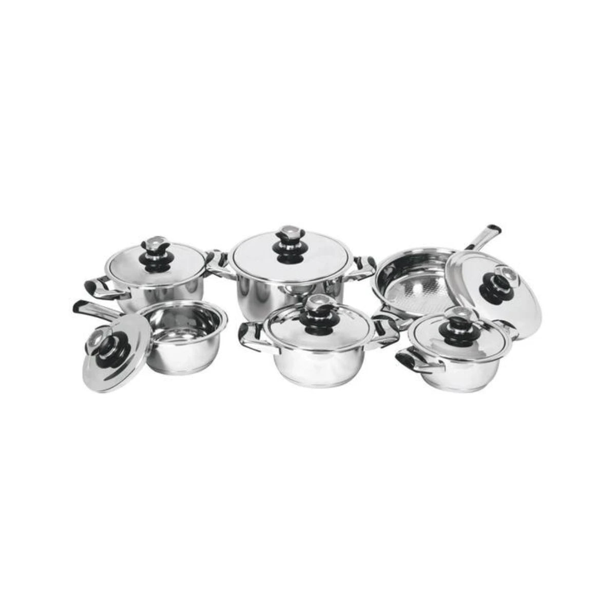 Tissolli 12Pc Tango Set With Lids
