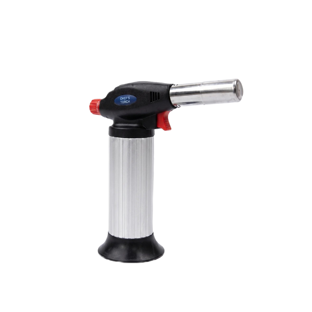 Totai Blaze Master turbo gas torch with blue flame and black freestanding base
