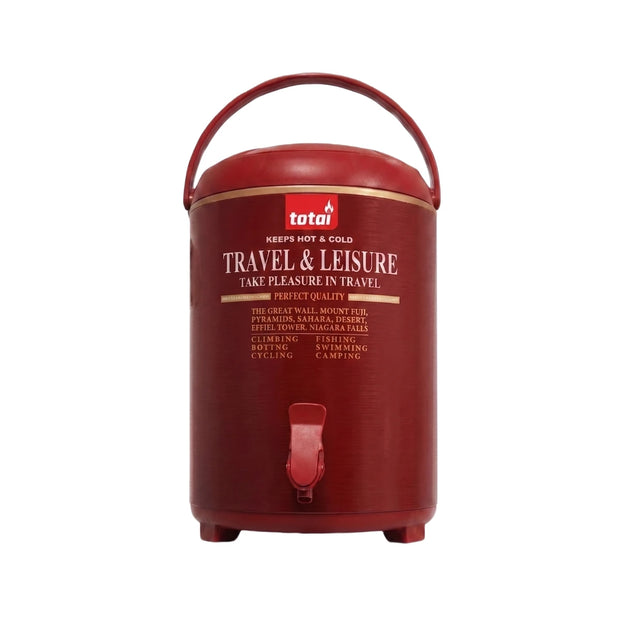 Totai TravelBoss 9.5L large insulated drink dispenser with tap and handle