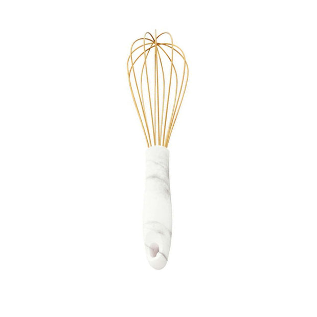 Wilton Gold Whisk Marble Handles