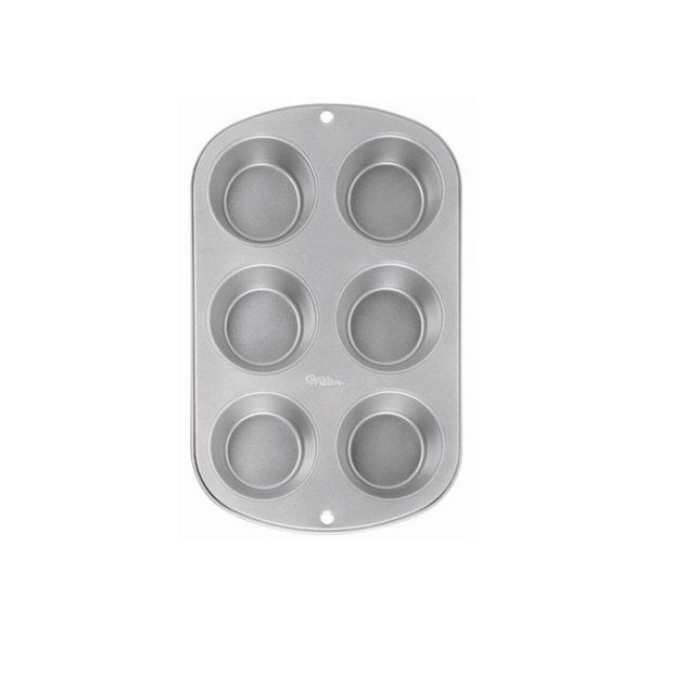Wilton Recipe Right 6 Cup Regular Muffin Pan