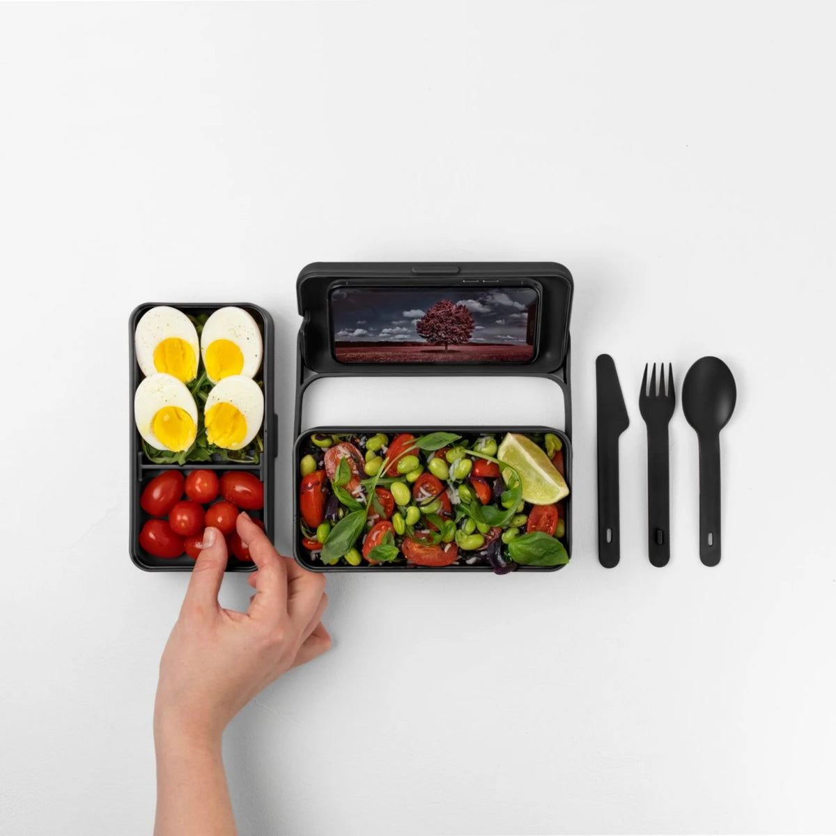 blim-plus-bauletto-lunchbox carbon black 