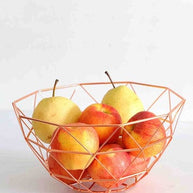 Continental Homeware Fruit Basket - Rose Gold