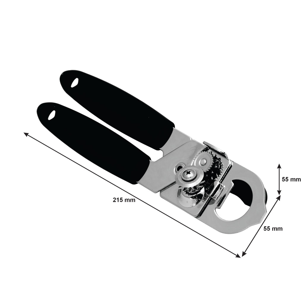 Regent Kitchen Heavy Duty Can Opener Black