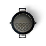 Cem Cast Aluminium Twins Pan 30cm