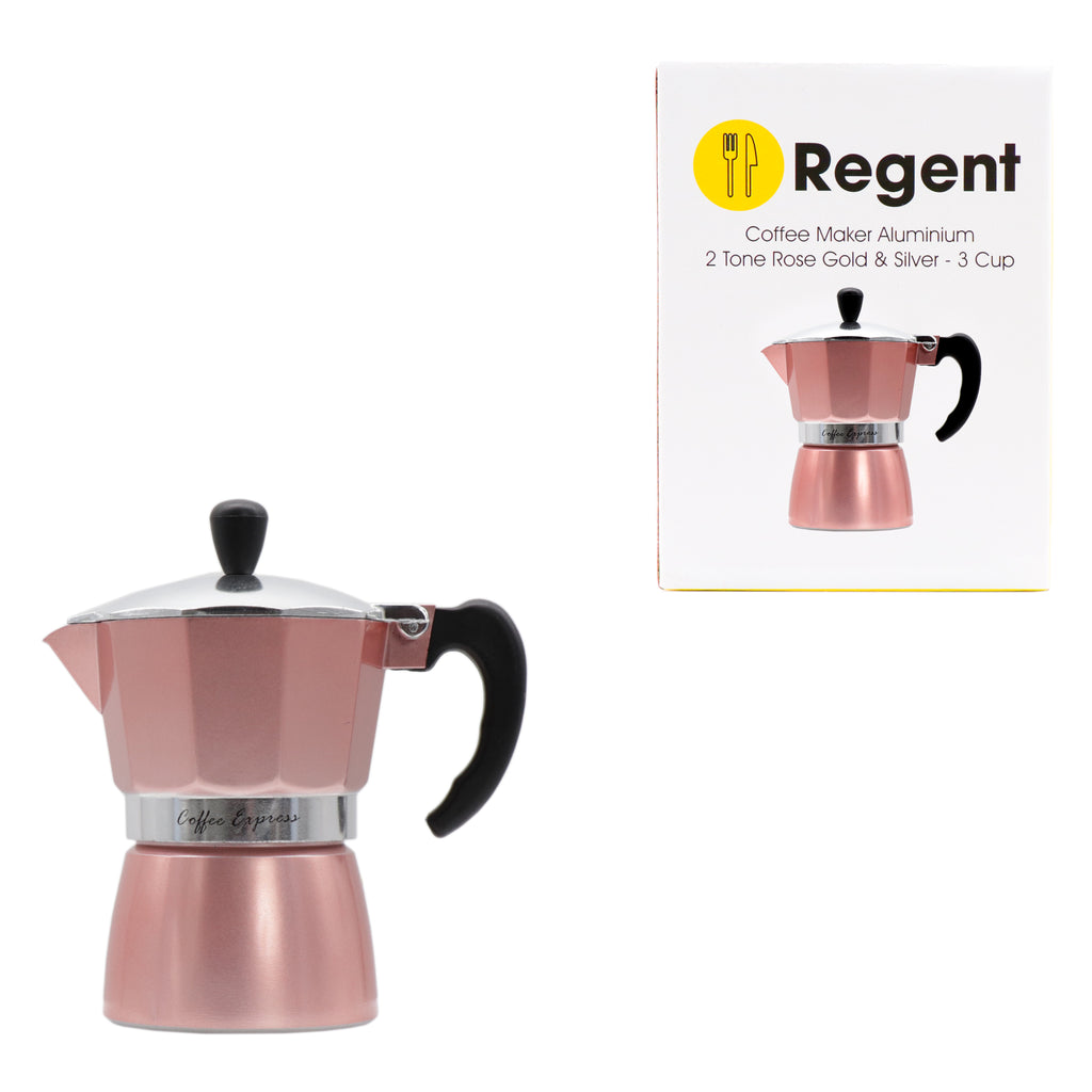 Regent Coffee Maker Aluminium 2 Tone