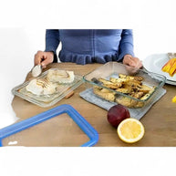 Pyrex Zero Plastic Rectangular Roaster With Glass Lid