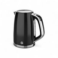 Swan Digital Kettle and Toaster Breakfast Pack Black