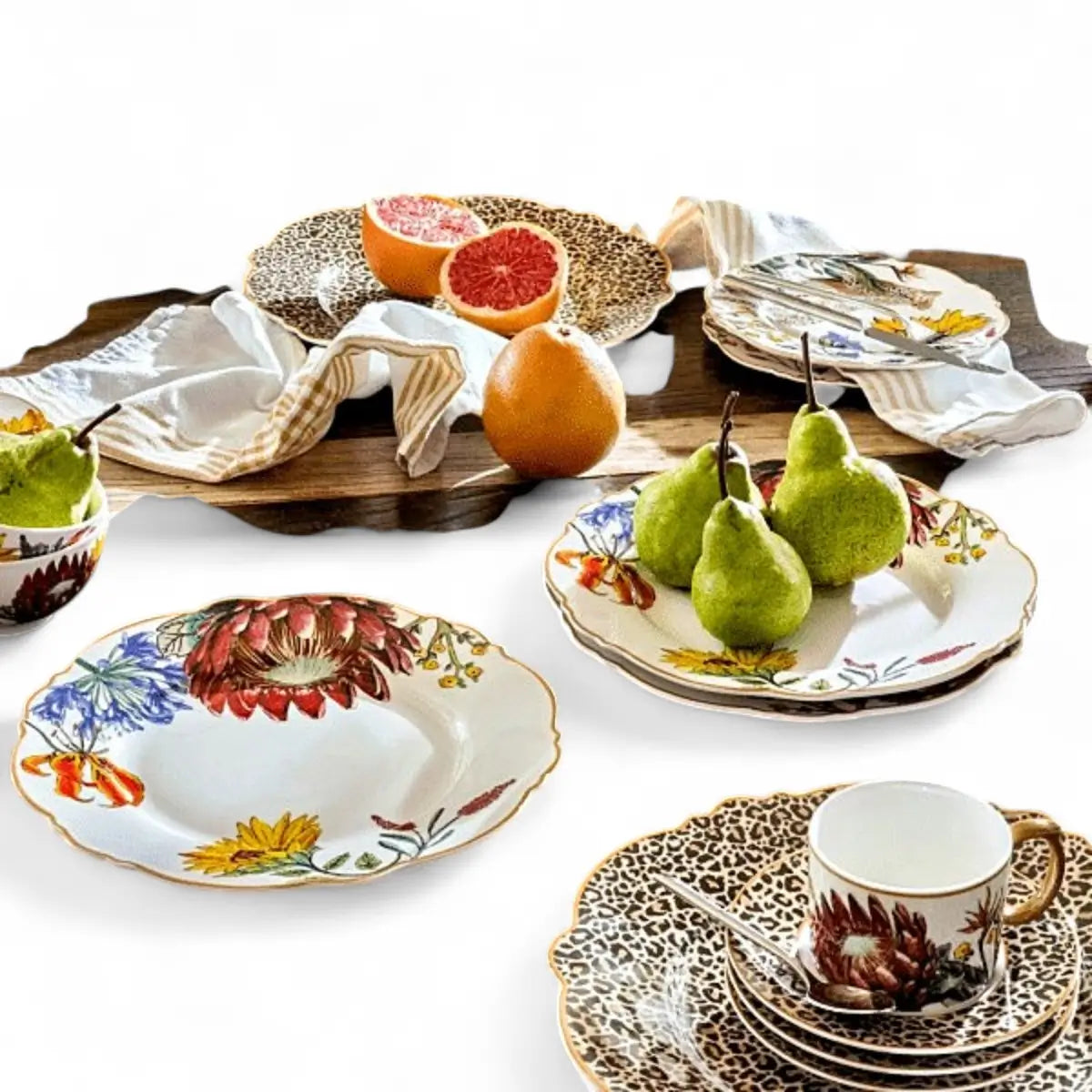 Jenna Clifford Wild Bloom Dinner Plate Set of 4