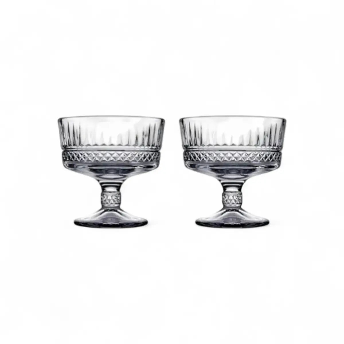 Pasabahce Leafy Ice Cream Cup 250ml 2Pc