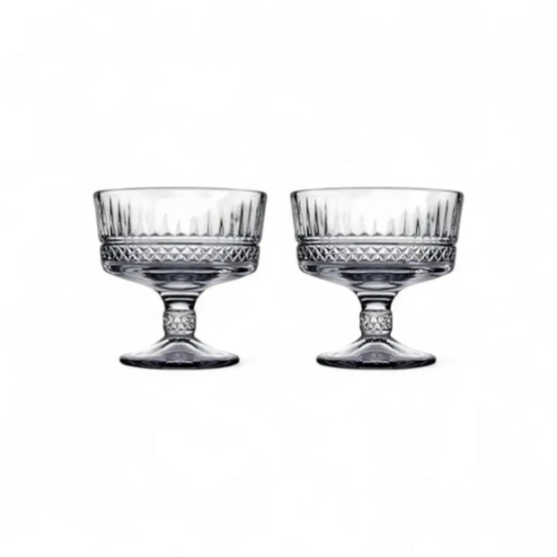 Pasabahce Leafy Ice Cream Cup 250ml 2Pc