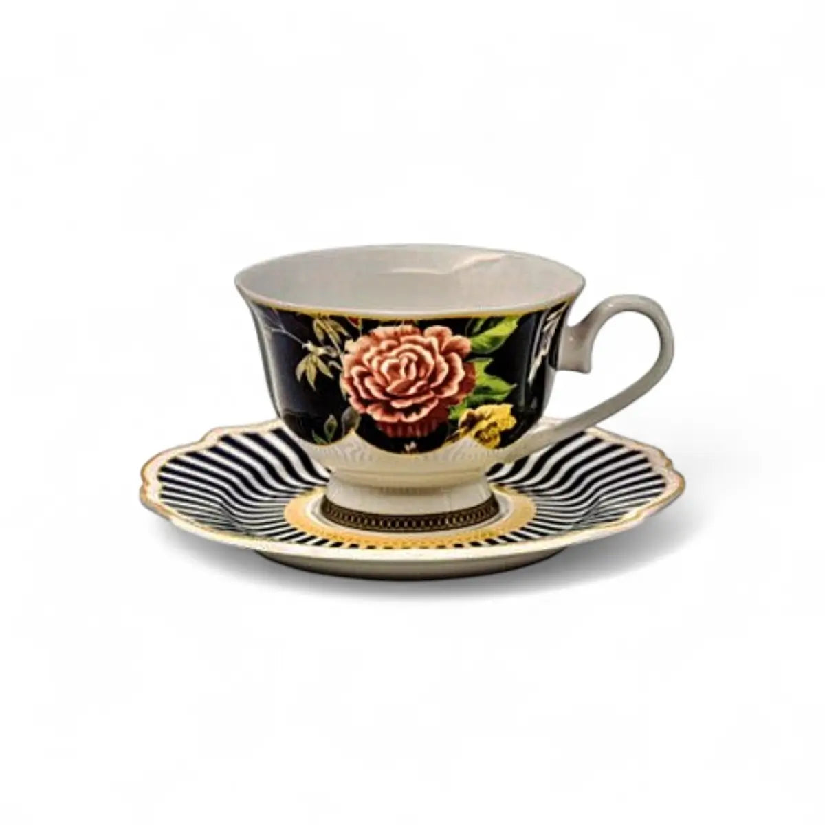 Jenna Clifford Botanica Rose Cup & Saucer