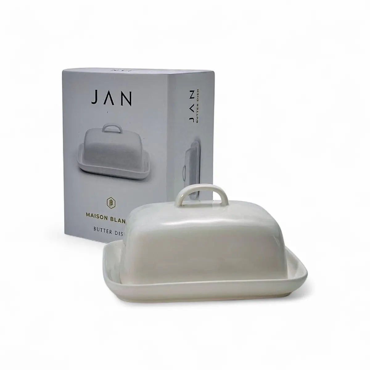 Jan Maison Blanche Butter Dish
