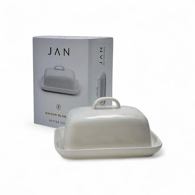 Jan Maison Blanche Butter Dish